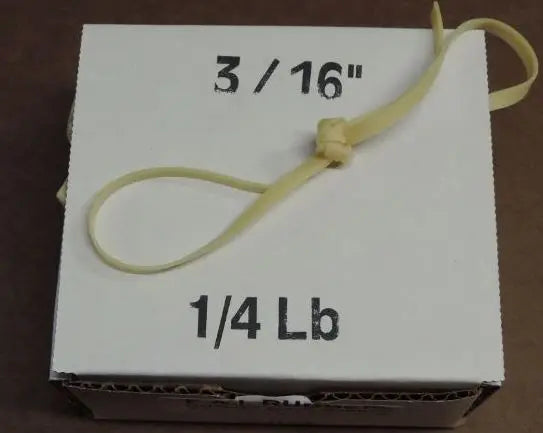 All Weights - Tan Super Sport Rubber - 3/16"