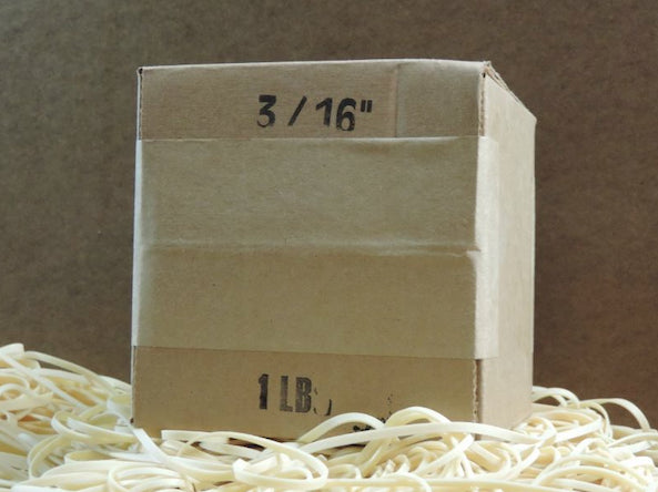 All Weights - Tan Super Sport Rubber - 3/16"